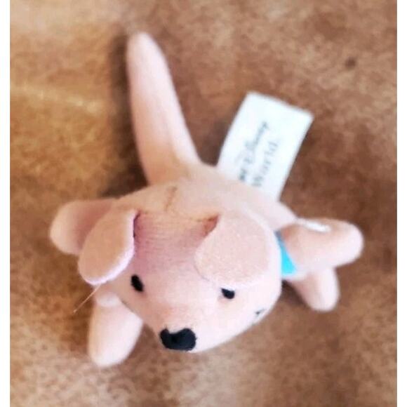 3" Walt Disney World Kelloggs Brown Kangaroo Blue Shirt Roo Stuffed Animal Flaw - Picture 5 of 12